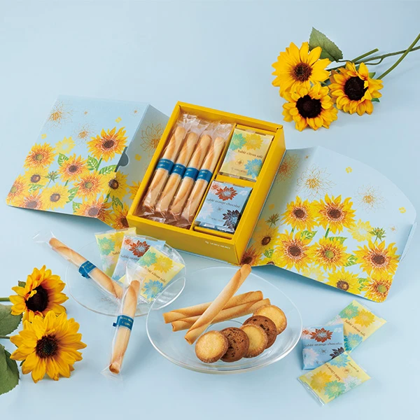 夏いっぱいのパッケージで贈るサマーギフト！ ヨックモック 夏限定